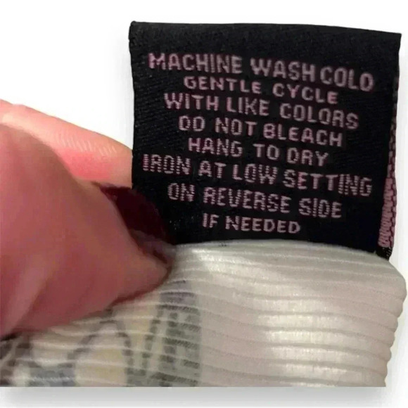 Faded Rose White Cord Spaghetti Strap Y2K MultiColor Butterfly print Crop Tank - Picture 15 of 15